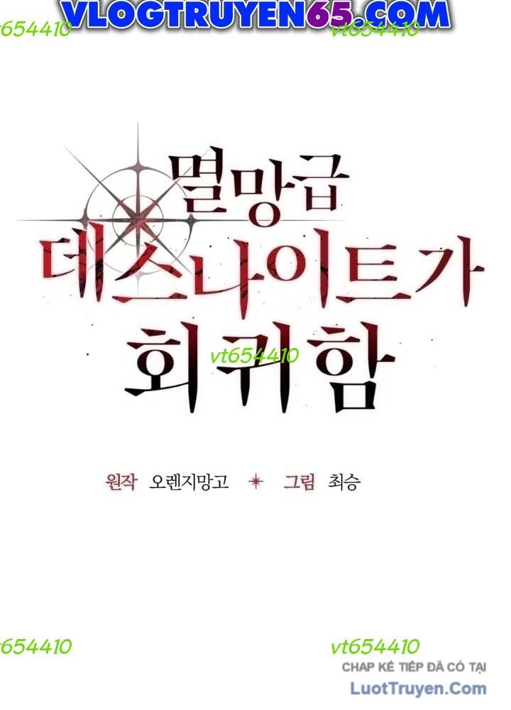 Kỵ Sĩ Tử Thần Cấp Diệt Vong Đã Hồi Quy Chapter 63 - 59